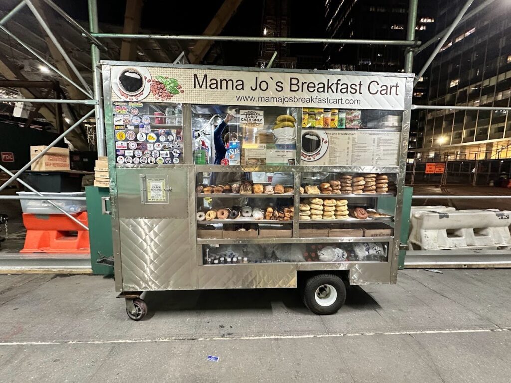 Mama Joes Breakfast Cart