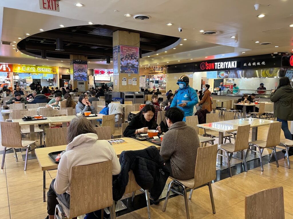 food court