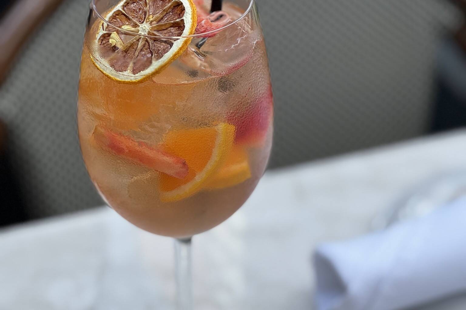 Aperitif Hour cocktails at Sesamo, Hell's Kitchen NYC